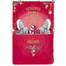 Mum & Dad Me to You Bear Christmas Card Image Preview
